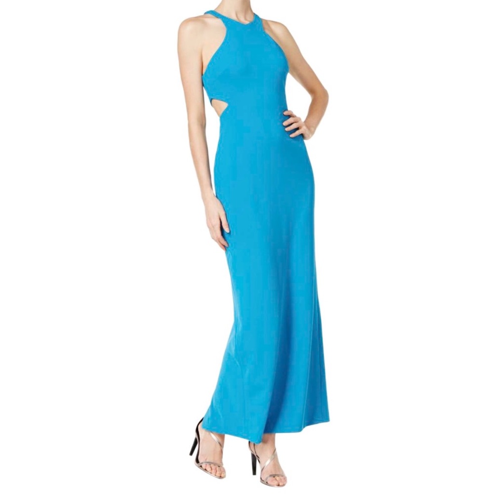 Calvin Klein Cut Out Crepe Dress